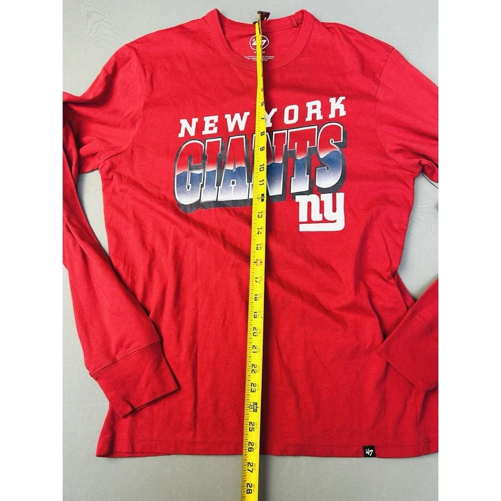 New York Giants '47 Brand Men's M‎ Long Sleeve T Shirt NEW With Tags